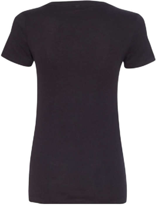 Back view of OG Watch V-Neck Tee – Red from The Watch