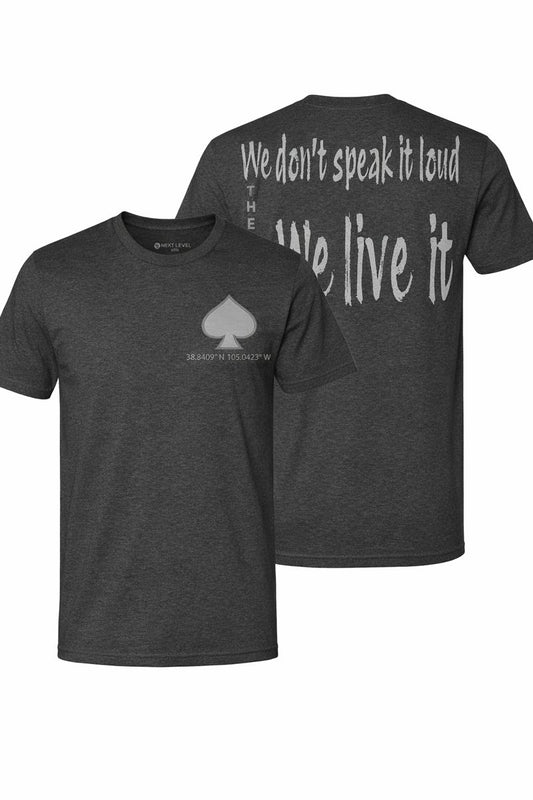 The Watch Brand Men's Coordinates Tactical T-Shirt – Colorado 38.8° N Graphic Tee