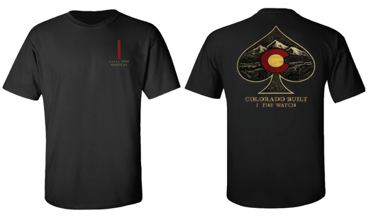The Watch Brand Men's Colorado Built T-Shirt – Centennial State Tactical Graphic Tee