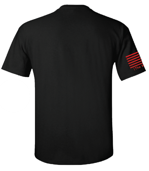 Back view of OG Watch Tee – Red from The Watch