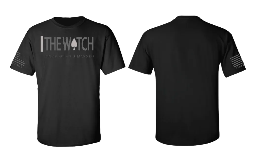 The Watch Brand Men's OG Watch T-Shirt – Classic Tactical Graphic Tee in Grey