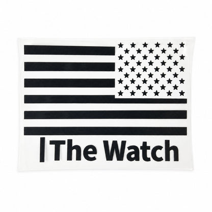 Black The Watch flag UV decal with the star field on the right.